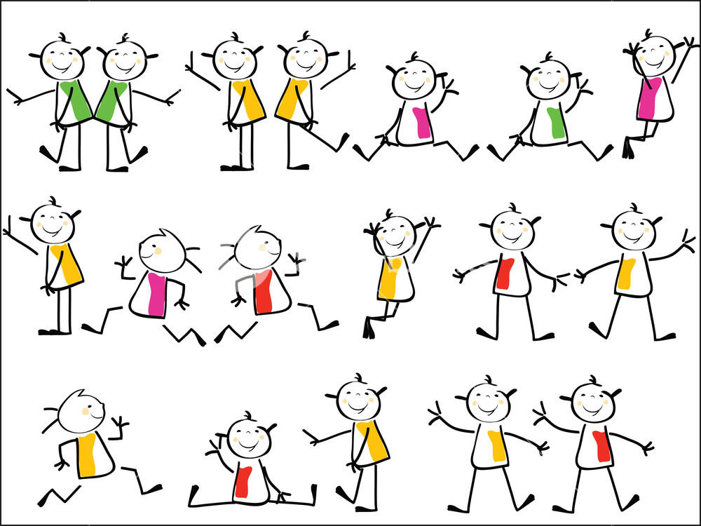 1000x750 Playing Kids Royalty Free Stock Image