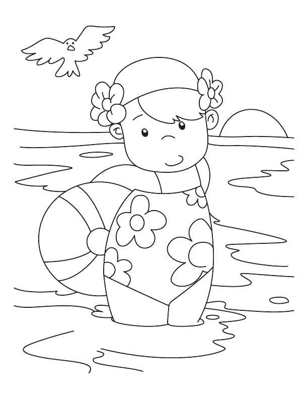 612x792 Swimming Coloring Page Synthesis.site