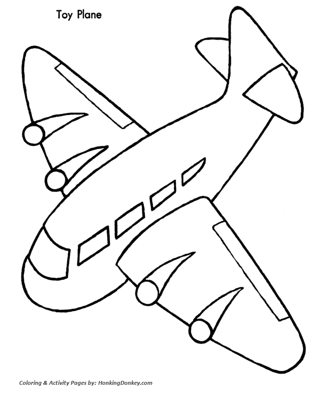 670x820 Christmas Toys Coloring Pages Christmas Toy Plane Coloring Sheet