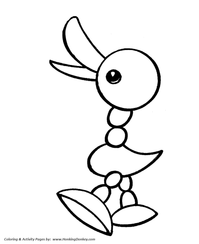 670x820 Toy Animal Coloring Page Easy Toy Duck Coloring Page