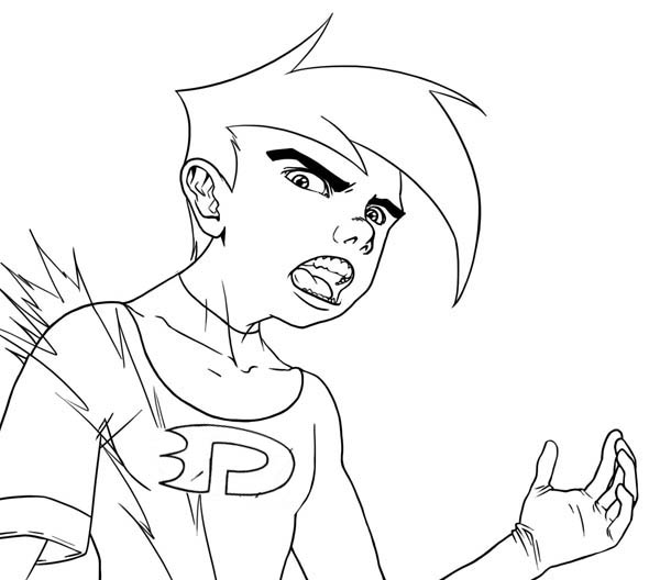 600x528 Kids Drawing Of Danny Phantom Coloring Pages Batch Coloring
