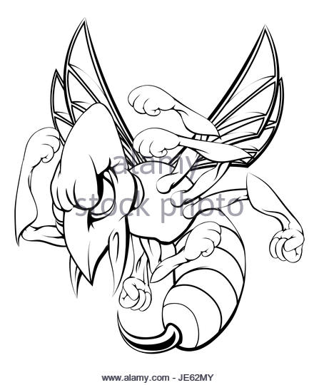 447x540 Illustration Mean Angry Looking Cartoon Stock Photos