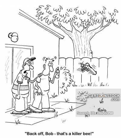 400x456 Killer Bees Cartoons And Comics