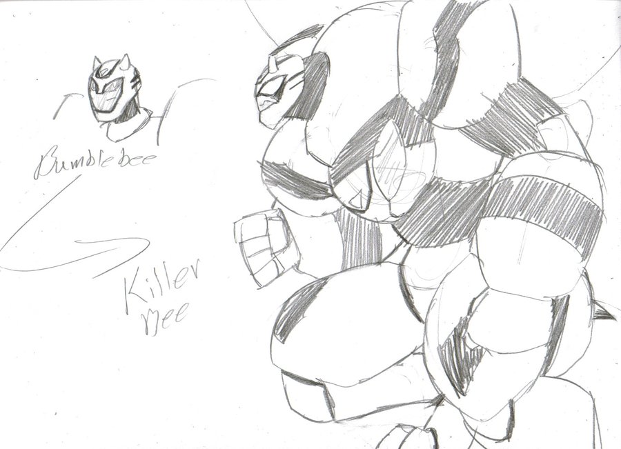 900x651 Bumblebee To Killer Bee By Spottedalienmonster