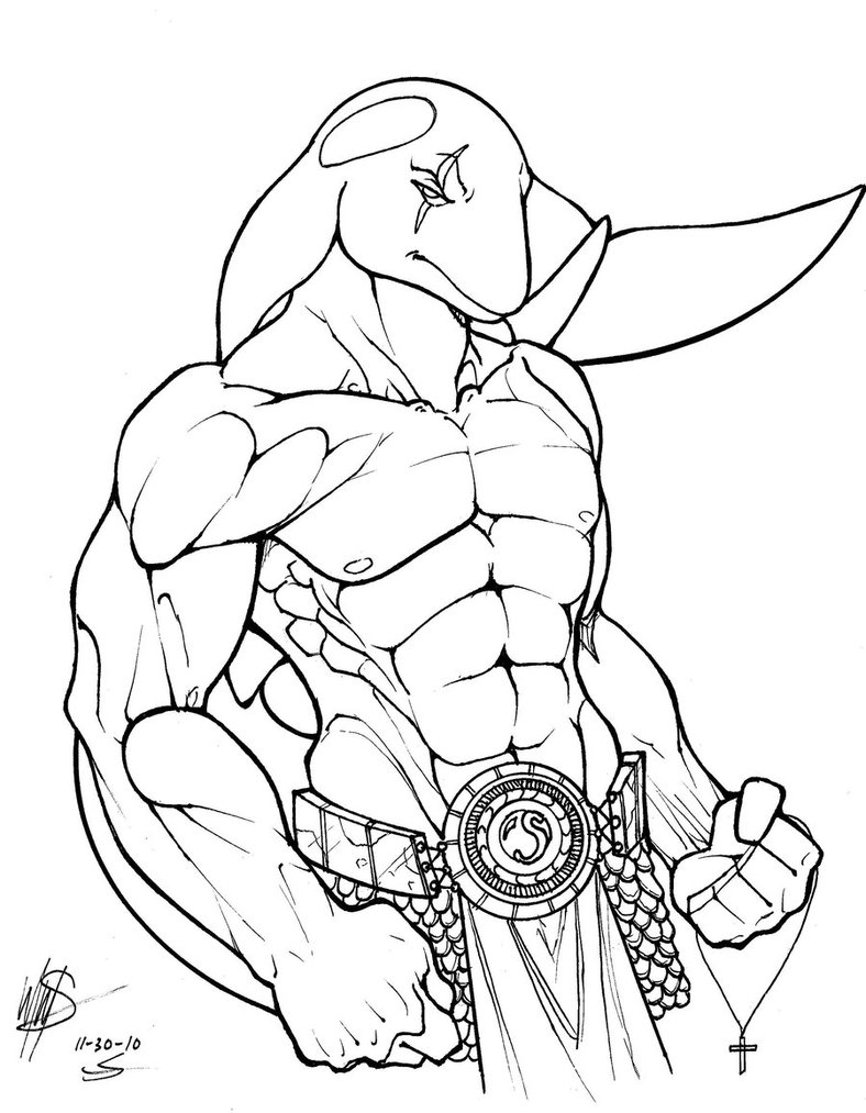 788x1013 Killer Whale Lineart By Wsache007