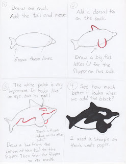 247x320 Creator's Joy How To Draw Killer Whales