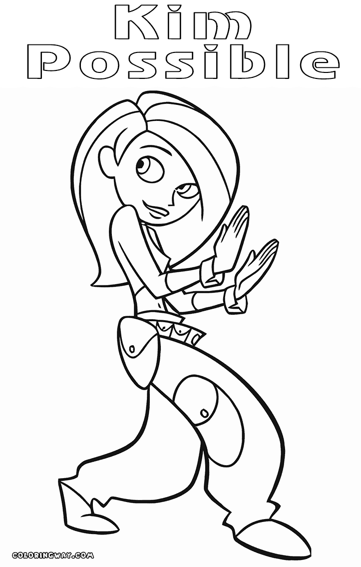 723x1135 Kim Possible Coloring Pages Coloring Pages To Download And Print