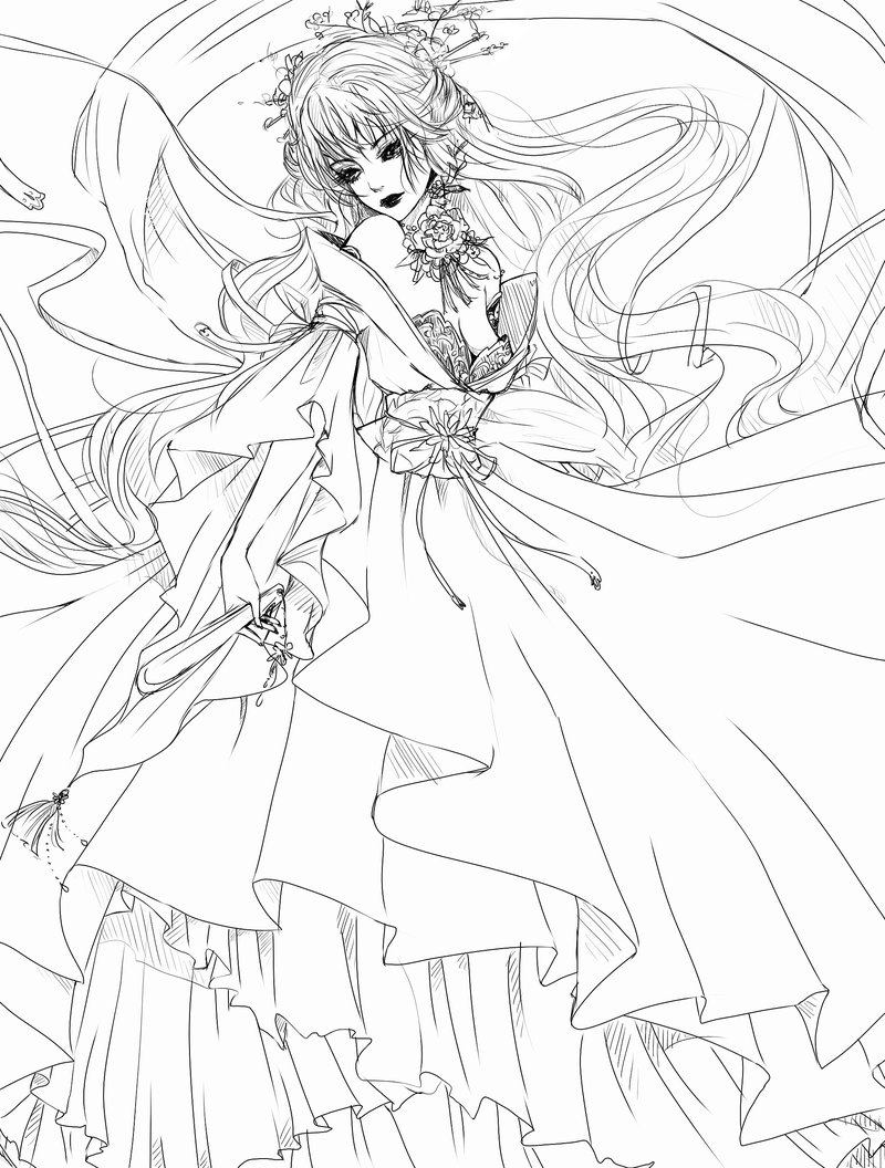 800x1056 Kimono By On @ Bw Art