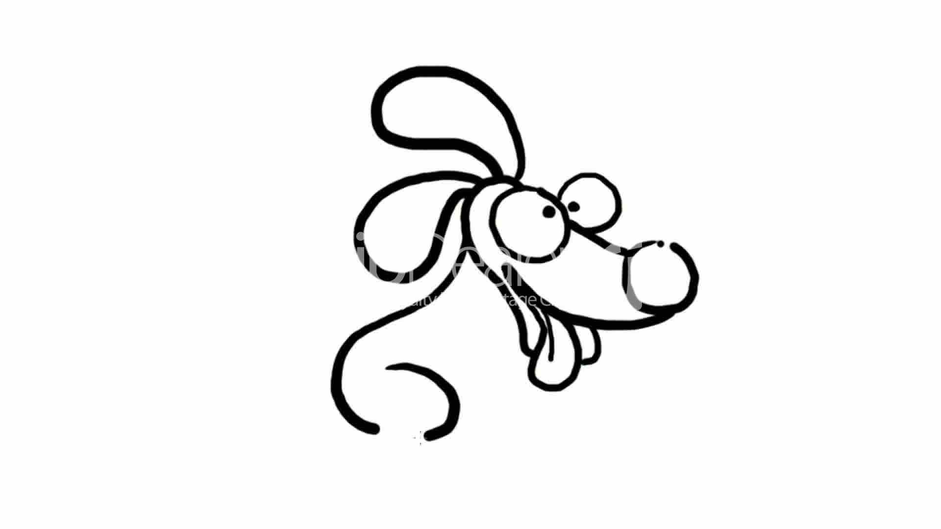 1920x1080 Drawing Of Dog,hand Painting Video Material,sketch.children