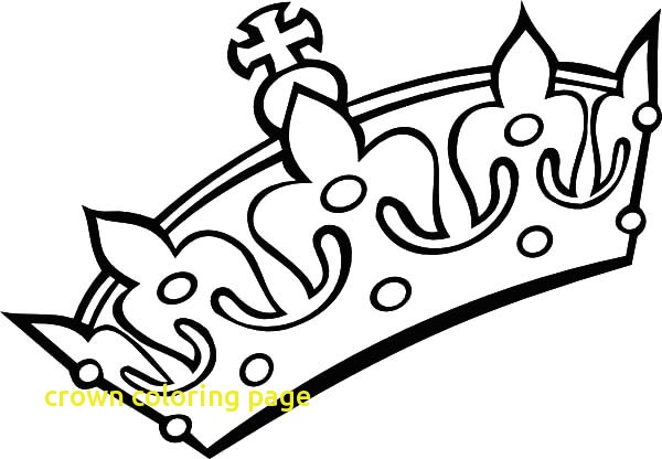 600x416 Crown Coloring Page With 9 Pics Of King And Queen Crown Coloring