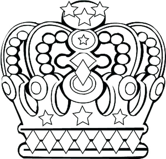 564x539 King Crown Coloring Page Crown Coloring Page Crowns Coloring Pages