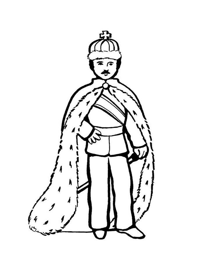 683x911 King (Characters) Printable Coloring Pages