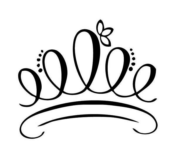 600x538 Princess Crown Tattoos