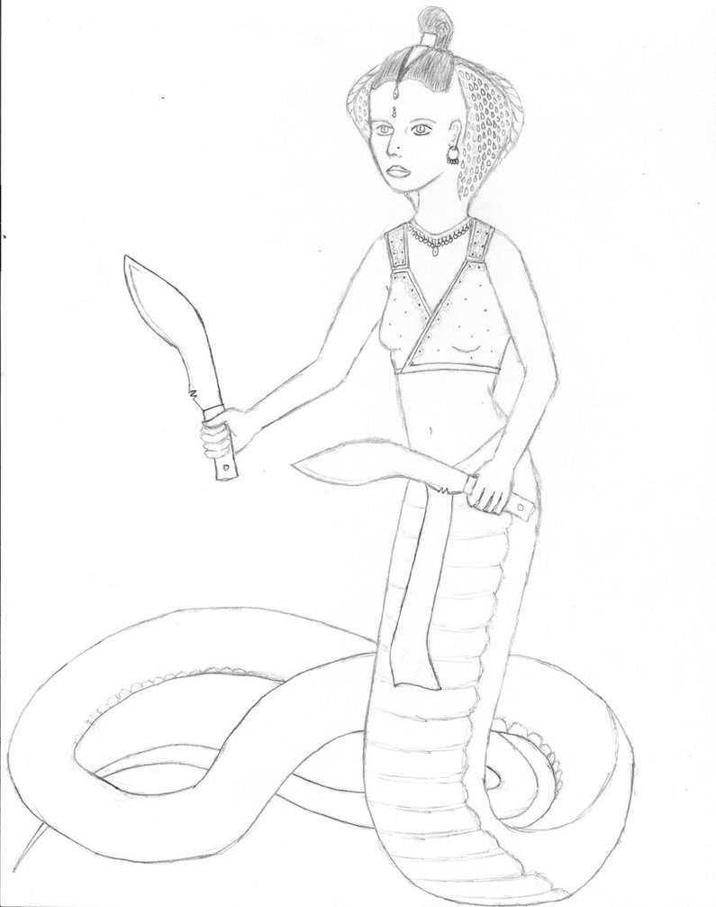 795x1006 Indian King Cobra Yuan Ti 1 By Vitalember