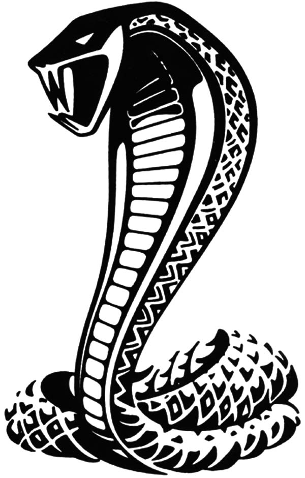 600x940 Cobra Clipart Coloring Page