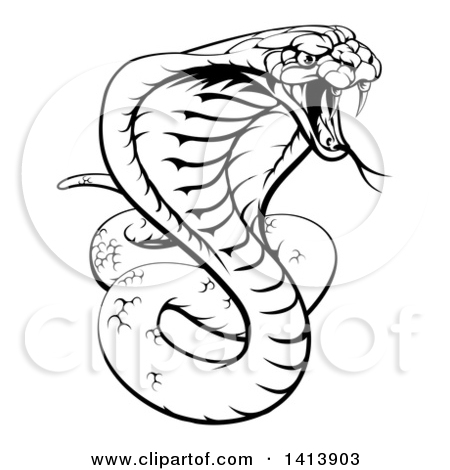 450x470 Free Clipart King Cobra