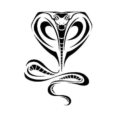 400x400 King Cobra Tattoo Design
