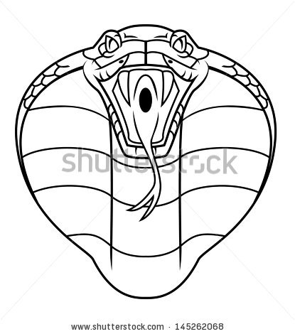 415x470 Cobra Head Drawing Cobra