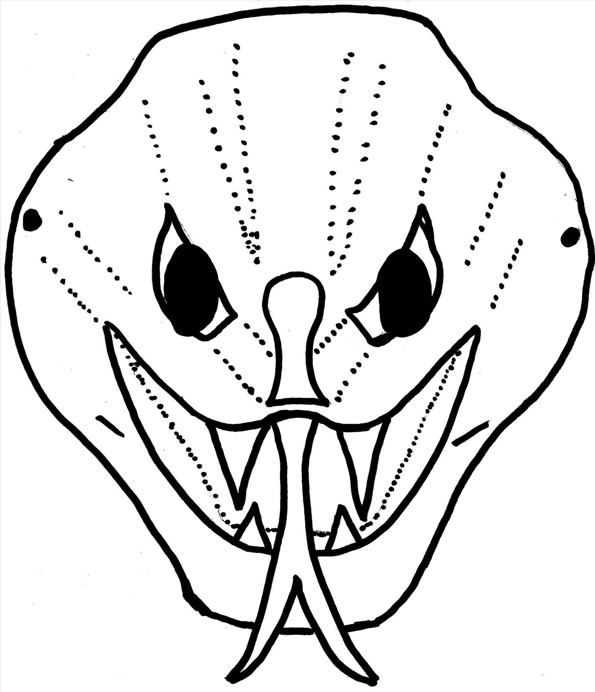 1899x2210 Cobra Snake Head Drawings