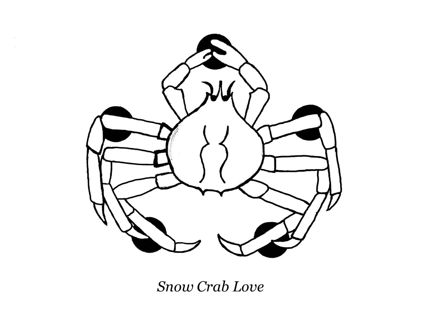 1456x1125 Snow Crab Love October 2011