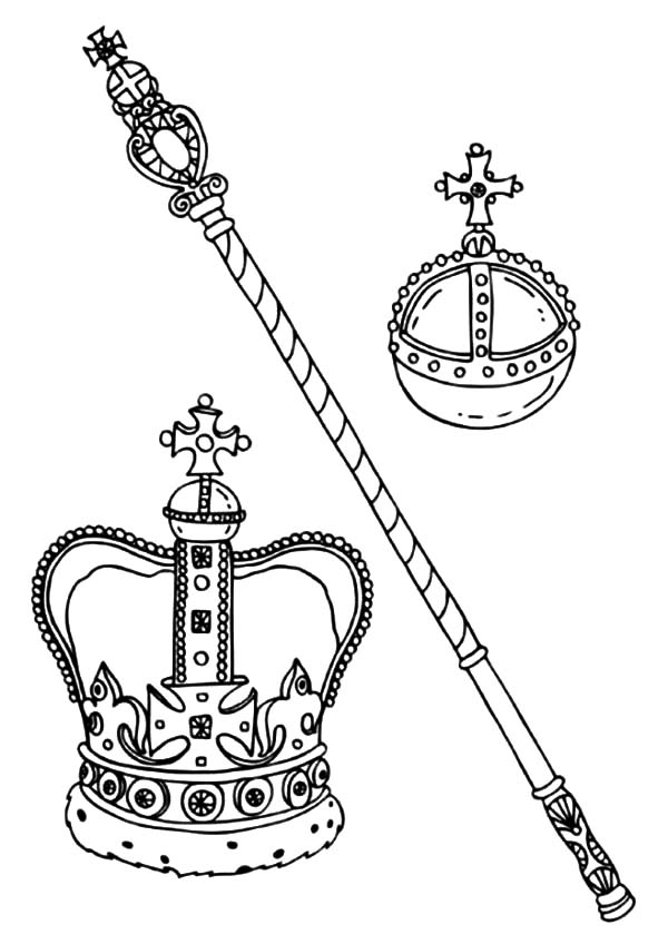 600x848 King And Queen Crown Coloring Pages