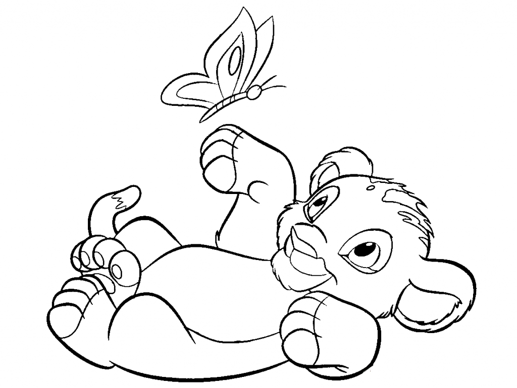 1024x770 Drawing Of Lion King King Sketch Images For Kids How To Draw