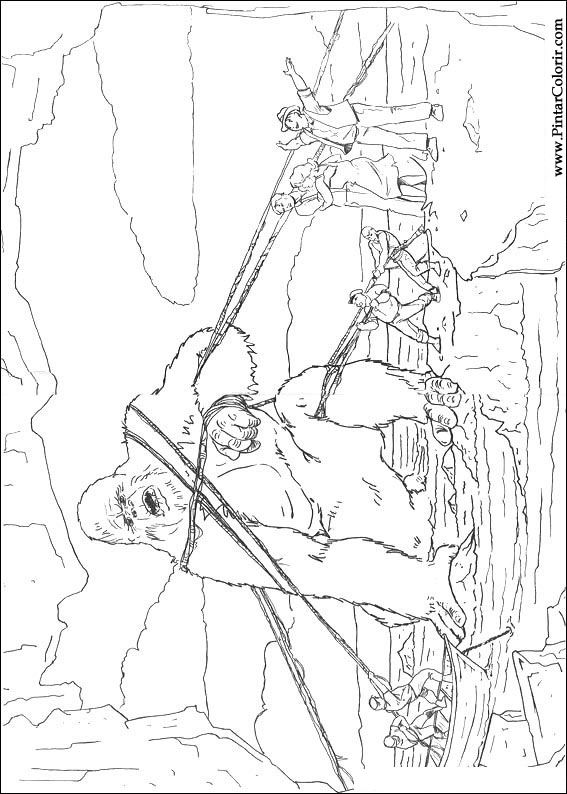 567x794 Drawings To Paint Amp Colour King Kong