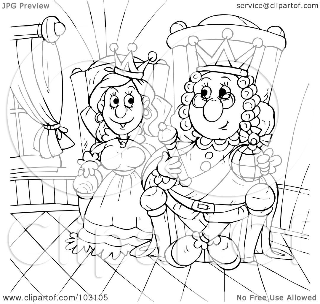 1080x1024 Royalty Free (Rf) Clipart Illustration Of A Coloring Page Outline
