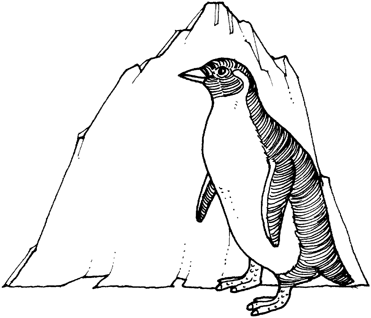 1500x1287 Coloring Book Free Printable Penguin Pages For Kids Penguins
