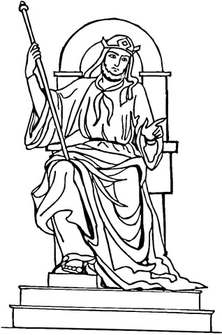 318x480 King Solomon Coloring Page Free Printable Coloring Pages