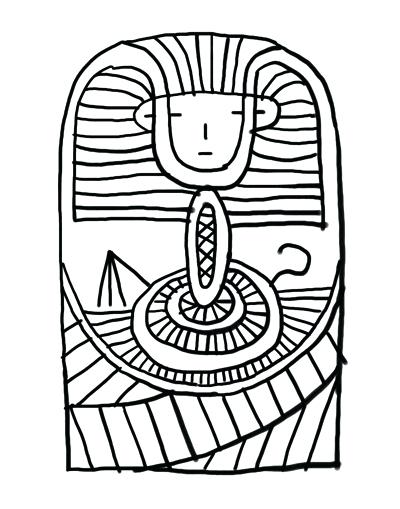 400x509 Coloring Pages Sheets Free King Tuts Tomb Page Murs