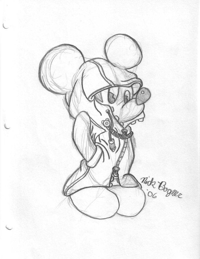 785x1017 Mickey Mouse Kingdom Hearts Ii By Fenix287