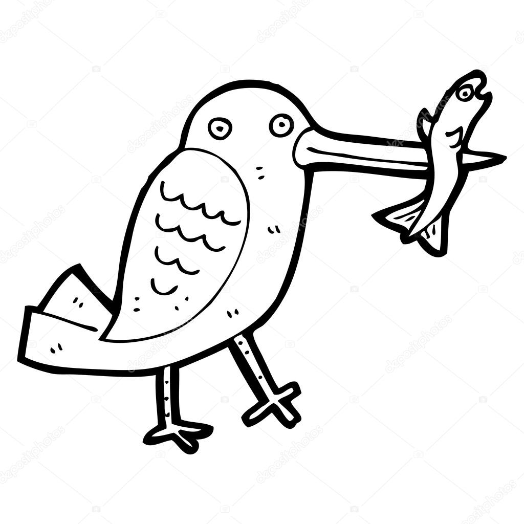 1024x1024 Kingfisher Cartoon Stock Vector Lineartestpilot