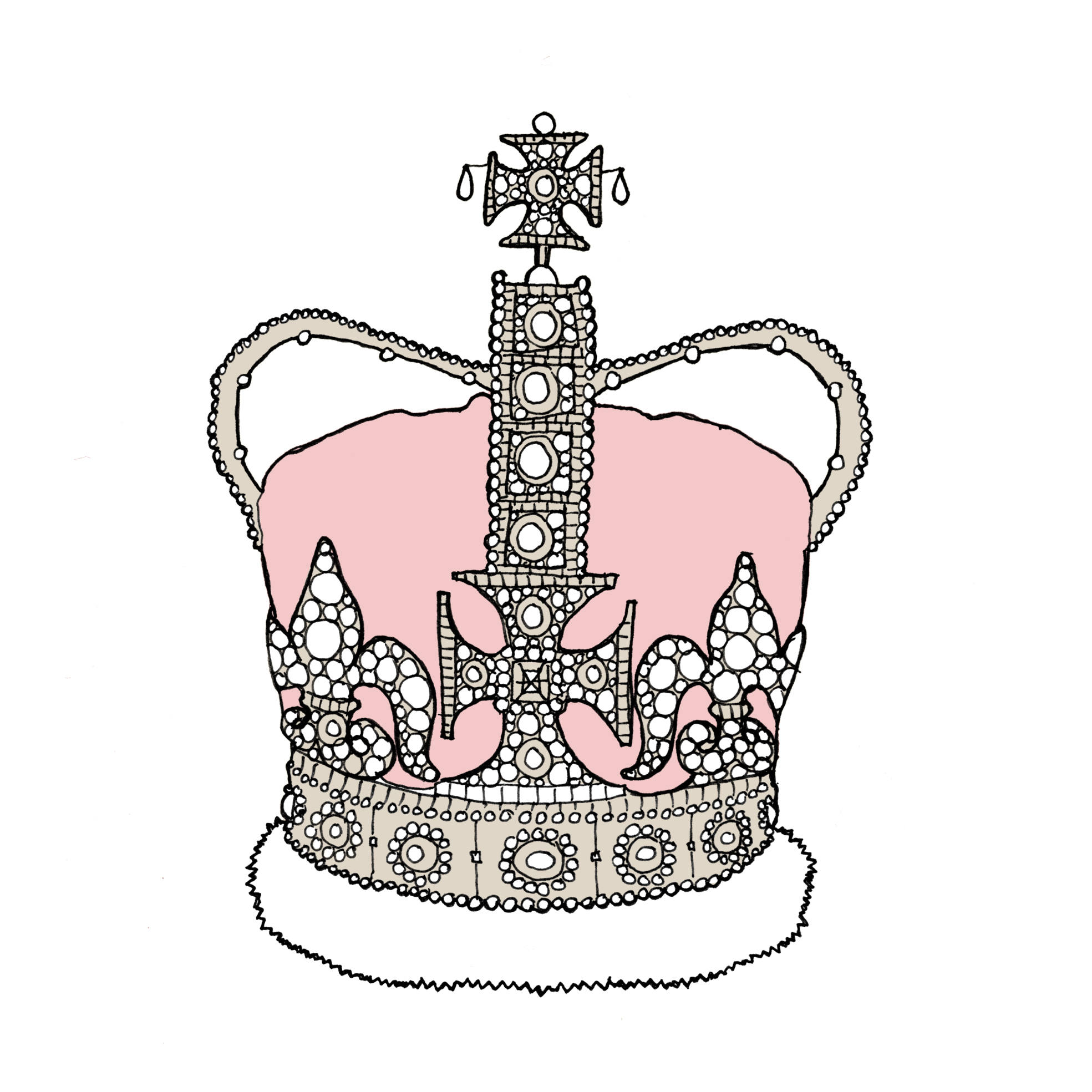 1969x1969 Crown Royal Clipart Queen Drawing