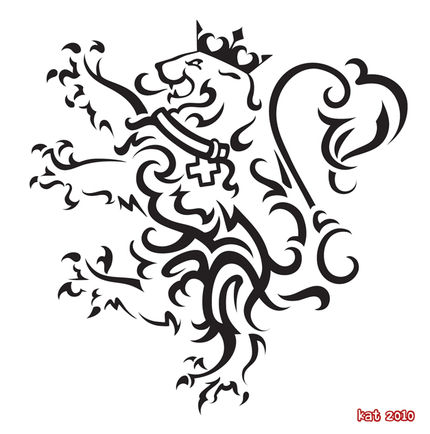 627x634 Drawn Crown Tribal King