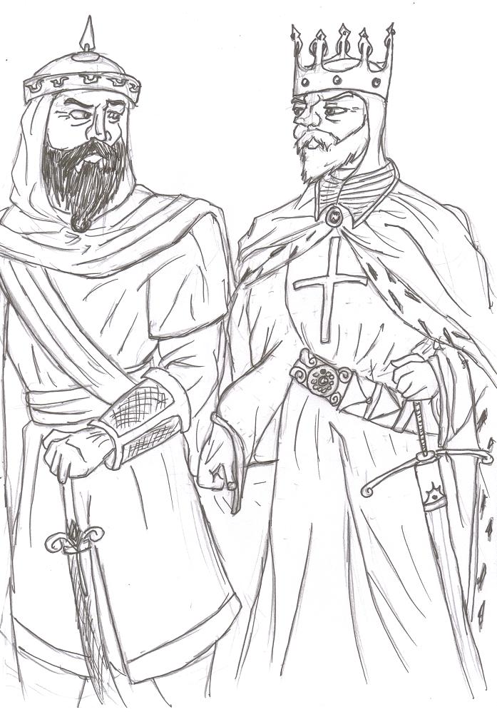 697x998 Kings Of The Crusades By Sirchristopher