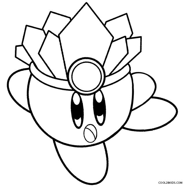 650x653 Printable Kirby Coloring Pages For Kids Cool2bkids Video Game