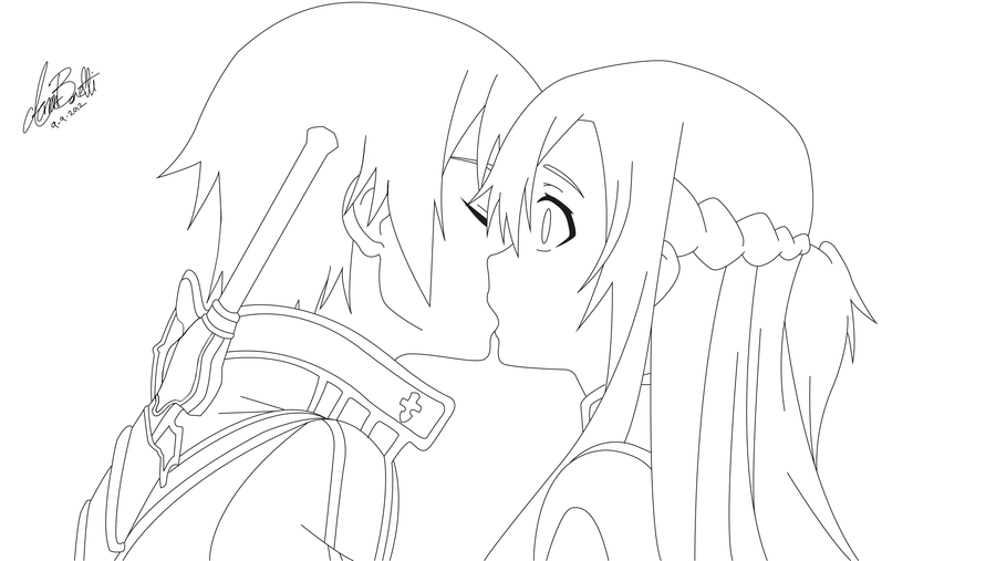 900x507 Kirito X Asuna By Zack4anime On Cool Stuff