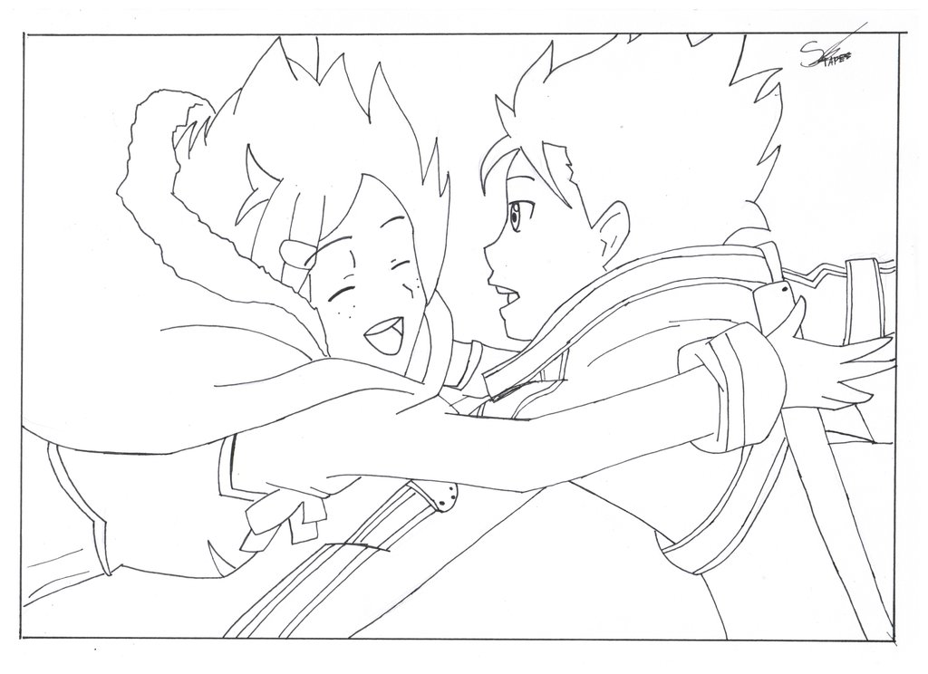 1024x744 Kirito And Lizbeth