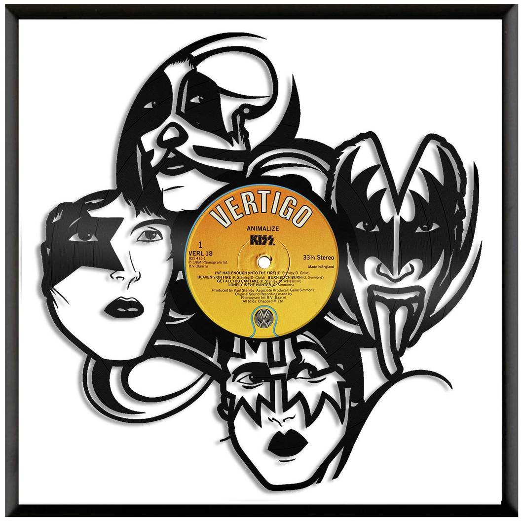 1060x1060 Kiss Band Vinyl Wall Art Vinylshop.us