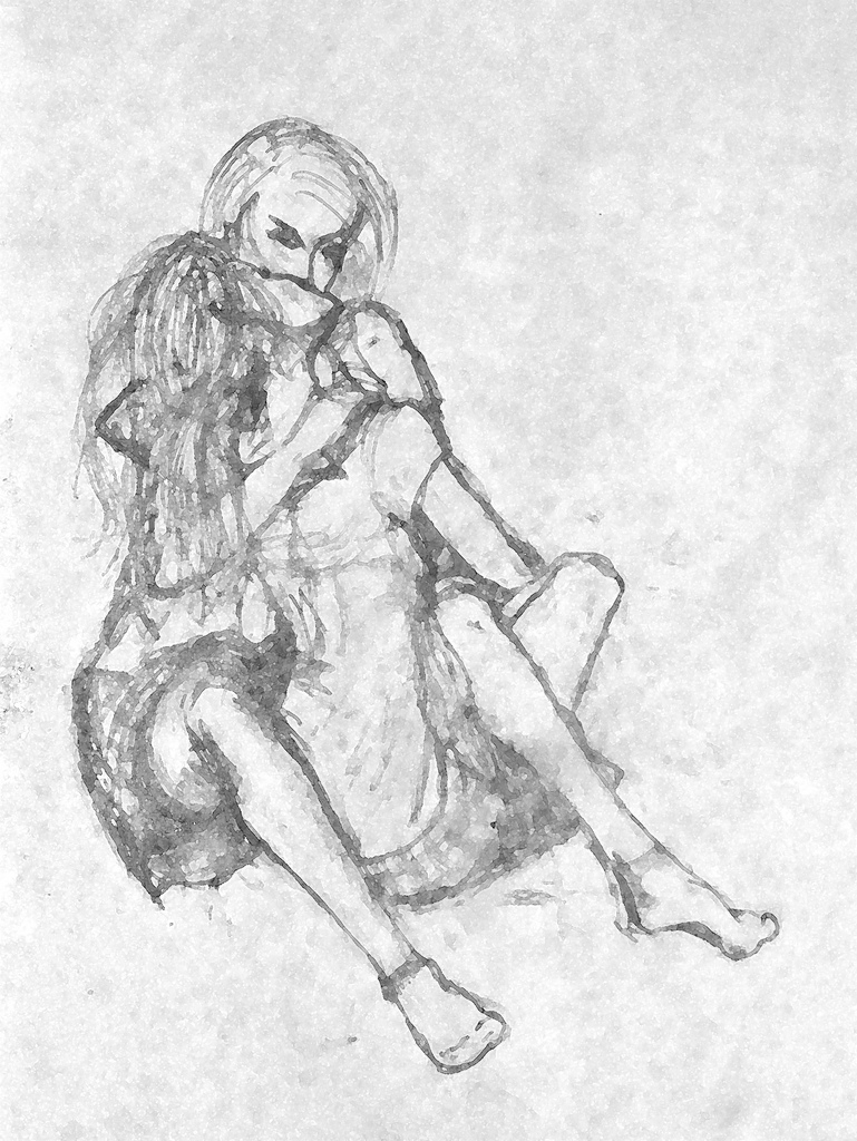 769x1024 The World's Best Photos Of Kissing And Sketch