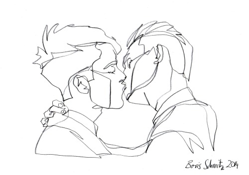 500x353 Drawn Kissing Sketch Tumblr Many Interesting Cliparts