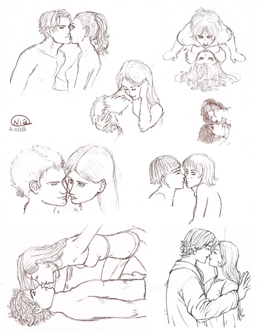 900x1169 Kissing People