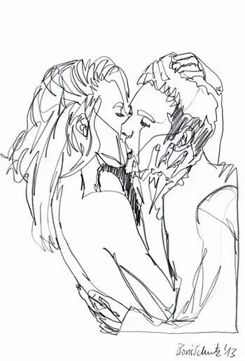 350x516 Pin By Zehra On Drawing Kiss, Drawings And Sketches