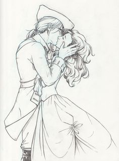 236x320 Drawn Kisses Couple