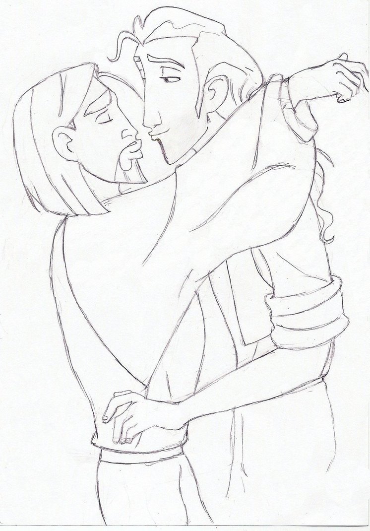 746x1070 Kissyface Migulio Sketch By Lorazoronicktrance