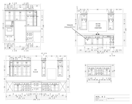 500x396 Kitchen Cabinet Layout Home Designs Idea