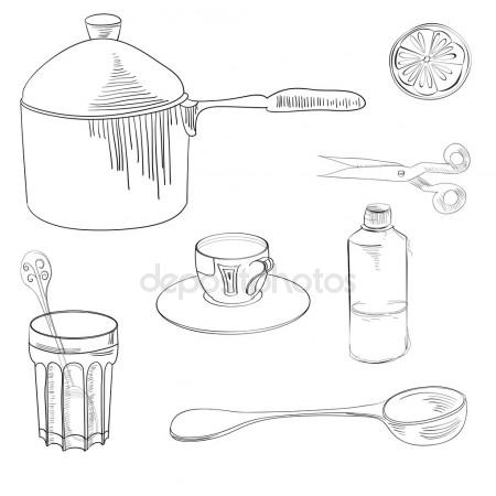 450x450 Cartoon Pan Cooking Steel Home Kitchen Equipment Pot Vector