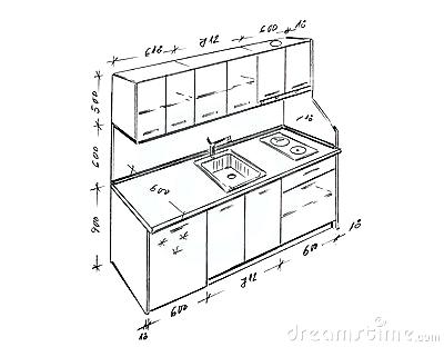 400x312 Beautiful Kitchen Design Measurements