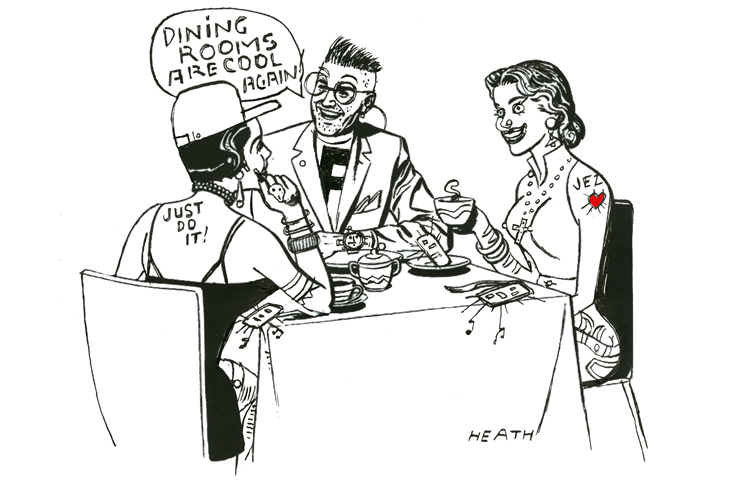 730x486 Forget Open Plan Kitchens The Traditional Dining Room Is Back